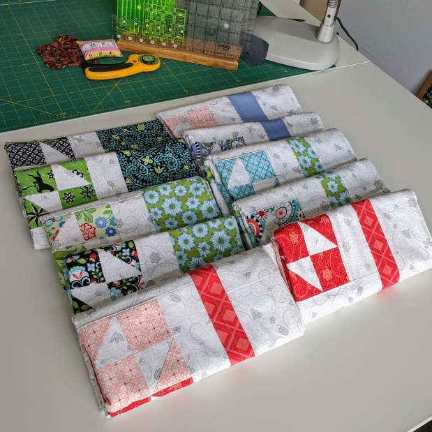 Charity Quilts from Leftover Blocks