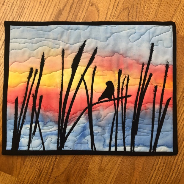 Silhouette Art quilt: Project Quilting 13.2